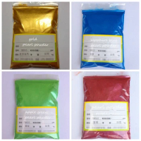 pearl pigment powder,cosmetic powder,lip stick powder,1 lot=5colors,20 gram each color,total 100 gram,free shipping