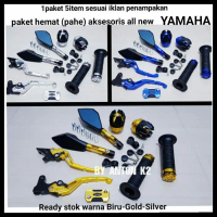 COD - PAKETAN 5ITEM VARIASI AKSESORIS MOTOR AEROX 155 OLD/AEROX 155 NEW/LEXI