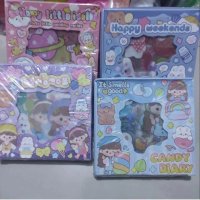 Stiker momo box mini isi 100pcs mainan anak tempel Toys
