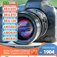 【 Do Brasil 】 Brightin Star 50mm F0.95 Full Frame Mirrorless Camera Lens for Sony E Canon RF Nikon Z A7IV Fujifiln XF 50 0.95