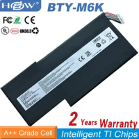 BTY-M6K Laptop Battery For MSI MS-16K3 GF65 GF63 MS-17B4 Thin 8RD GF75 8RD-031TH 8RC Thin 3RD 8RC 9SCThin 9SE/SX 11.4V 4600mAh