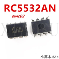 5pieces Original stock RC5532AN DIP-8 IC