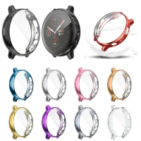 Screen Protection Soft TPU Watch Cover For Samsung Galaxy Watch Active 2 Case 40MM 44MM Bumper Shell