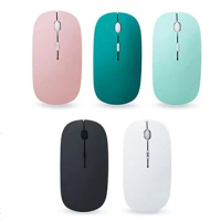 Bluetooth Mouse For Tablet Battery Wireless Mouse For Notebook Computer Ultra-Thin Silent Bluetooth Mouse