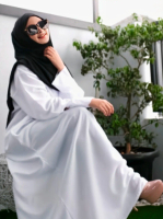 Abaya Polos Umroh Wanita Turki Terbaru Arab Saudi