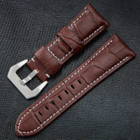 Bamboo pattern leather strap For Fossil Gen 5 Carlyle/Garrett/Julianna/Hybrid Smartwatch HR Band Watchband Bracelet Accessories