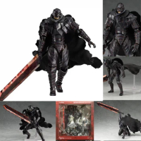 6.4inch Figma 410 Berserk Black Swordman Action Figure Collectible Model Toy Doll Gift For Christmas