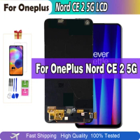 6.43" AMOLED Original For OnePlus Nord CE 2 5G LCD IV2201 Screen Display Touch Display Panel Digitizer For OnePlus Nord CE2 5G