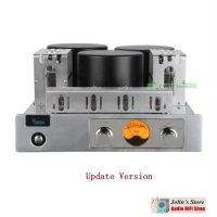 YAQIN MC-13S 40WPC EL34 6CA7 Vacuum Tube Push-Pull Integrated Amplifier Valve Tube Power Amplifier With Tube Protect Cover