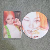 Chaewon Photocard + Round PC - Official from LE SSERAFIM Album SPAGHETTI