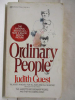 【書寶二手書T3／原文小說_M6Z】Ordinary People_Judith Guest