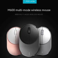 Rapoo M600g Wireless Mouse Mute Office Mac Bluetooth Mouse Portable Cute Girl Mouse Compact Home To Send Friends Christmas Gifts