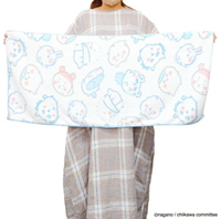 【全館95折】吉伊卡哇 小浴巾 長毛巾 超細纖維 吸水速乾 40x100cm 小八貓 吉伊 烏薩奇 日本正版 該該貝比日本精品