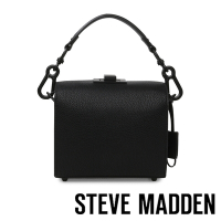 STEVE MADDEN-BKWEEN 皮革方型相機包-黑色