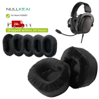 NULLKEAI Replacement Thicken Leather Earpads For Havit H2002D Headset Memory Sponge Cushion Sleeve
