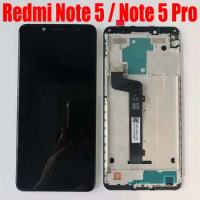5.99" For Xiaomi Redmi Note 5 Pro LCD Screen Redmi Note 5 LCD Display Pantalla with Touch Panel Digitizer Glass Assembly Frame