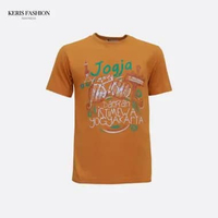 Keris Gallery T-Shirt Dewasa Motif Onthel Jogja - Kuning S