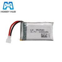 3.7V 1000mAh 25c Lipo Battery for Syma X5 X5C X5SC X5SW TK M68 MJX X705C SG600 RC Drone Spare Part 952540 3.7v Battery