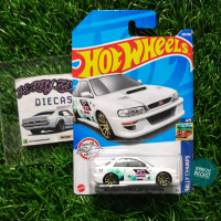 hotwheels subaru impreza 22b sti putih Regular treasure hunt THR