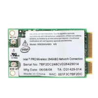 New WM3945ABG Mini PCI-E Wireless WIFI Card 54M 802.11A/B/G For Dell Laptop