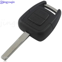 jingyuqin 2 Buttons Remote Car Key Cover Case Shell Fob for Vauxhall Opel Vectra Astra for Omega Styling