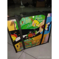 Karpet Lipat / Tikar Lipat Karakter / Tiker Plastik Tas - batik