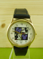 【震撼精品百貨】米奇/米妮 Micky Mouse 手錶-黑藍 震撼日式精品百貨