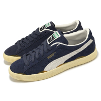 【PUMA】休閒鞋 Suede VTG The NeverWorn II 男鞋 藍 米白 麂皮 做舊 復古(394832-01)