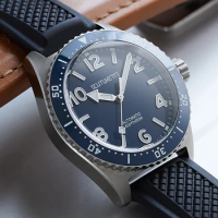 SCMT Diving Watch Seiko NH38 StainlessStee Mechanical Wristwatch 20Bar Waterproof Ceramic Bezel Top Brand Orient Watches Automat