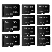 Microsd Card 128MB 256MB 512MB (Small Capacity) 1GB 2GB 4GB 8GB 16GB 32GB 64GB 128GB 256GB 512GB Memory Tf Flash Drive Micro TF