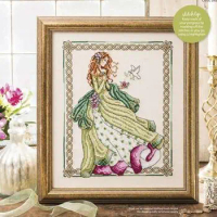 TD Mouse avatar Counted Cross Stitch Kit Cross stitch RS cotton with cross stitch Beautiful Angels
