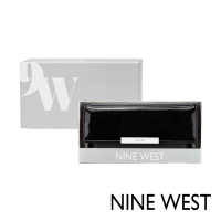 NINE WEST WILDWOOD 壓釦式長夾禮盒-黑色(549552)