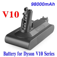 100% 25.2V 6800-98000mAh Lithium Replacement Battery For Dyson Vacuum Cleaner cyclone V10 Absolute SV12 V10 Fluffy V10