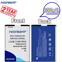 New Arrival [ HSABAT ] 3000mAh JM1 Replacement Battery for Blackberry 9900 9930 9850 9860