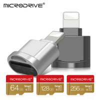 Mini Card reader OTG Usb Flash Drive 64GB/128GB/256GB For Iphone Ipad Tablet phone lightning Pen Drive Usb Stick IOS 13