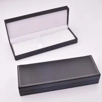 100pcs/lot High-grade PU Leather Pencil Box Fountain Pen Cases Cover Business Promotion Souvenirs Gift Box Pen Package SN594
