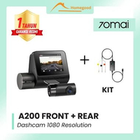 70mai Dash Cam A200 Set Dual-Channel 1080P HDR Fov 130 70mai Night Owl Vision Dashcam Mobil Front+Re