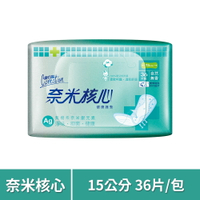 康乃馨 奈米核心健康護墊-自然無香15cm 36片/包