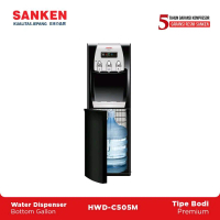 Sanken Dispenser Galon Bawah HWD-C505M Dispenser Bottom Kompresor Water