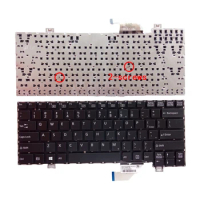New US Laptop Keyboard For Fujitsu Lifebook SH572 SH771 SH772 Notebook PC Replacement 2-screws
