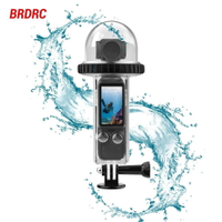 BRDRC【DJI Pocket3 防水殼】潛水殼 保護殼 附GOPRO轉接座【中壢-水世界】