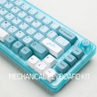 TM680 Hot Swap Mechanical Keyboard Kit Wireless Bluetooth 3 Mode RGB Backlit Gamer 60% Keyboard For 3Pin/5Pin Switch