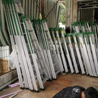 Free Ongkir Tangga Lipat Caltex /Tangga Lipat / Tangga Lipat Queen Aluminium 1,5 Dan 1,7Meter Promo