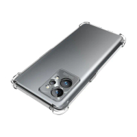 Realme GT2 Pro 6.7吋 透明加厚四角防摔氣囊手機殼(GT2Pro保護殼)
