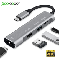 USB Type C Type-C HUB To HDMI 4K USB 3.0 2.0 Thunderbolt 3 Adapter Dex Station For MacBook pro 2017 Samsung Galaxy Note 8 S8 S9+
