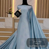 [0.5METER] Kain Jaguard Satin Silky [Jacquard Satin Silky] Original Import Premium Quality -Lebar 1.