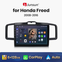 Junsun V1 pro AI Voice 2 din Android Auto Radio for Honda Freed Spike 2008-2016 Car Radio Multimedia GPS Track Carplay 2din dvd