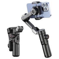 Aochuan ขาตั้งกล้องถ่ายภาพ3แกน (1นับ) ฤดูร้อนการติดตามใบหน้าอัตโนมัติ gimbal Stabilizer 360 ° หมุน g