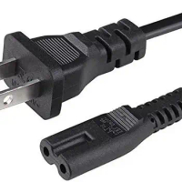 Power Cord Cable Compatible Canon PIXMA MG / MP / MX / IP Series Printers, 2 Prong Replacement Printer Power Cable