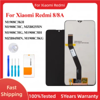 M1908C3IC 100% Tested LCD For Xiaomi Redmi 8 Display Touch Screen Digitizer Assembly Replacement For Xiaomi Redmi 8A MZB8458IN